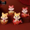 3D Creative Dragon Ornament: New Year Office Decorations & Small Gifts