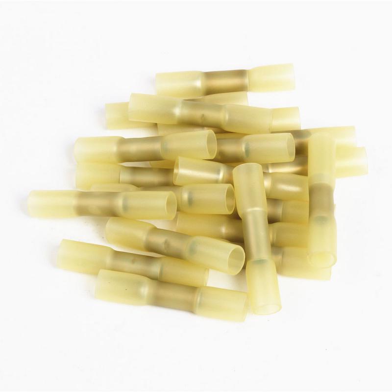 50 stk blandet varmekrympende støt Elektrisk ledning Kabel Crimp Terminal Connector