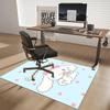 Cinnamoroll Anime Cartoon Design Chair Mat Non-Slip Carpet for Office Home Decoration Living Room Bedroom Game Room Dormitory.E066