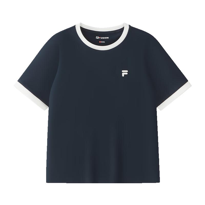 FILA FUSION Women s Short Sleeve Knit Top M