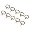 10Pcs Screw Thread Pull Handles Retro Single Hole Jewelry Case Gift Box Knob Bronze