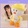 A Wear Hat Duck Plush Toy Cute Cartoon Hat Bag Girl Children Festival Gift Doll