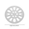 5 Pieces Floor Drain Cover Shower Drainer Hair Catcher Replacement Round