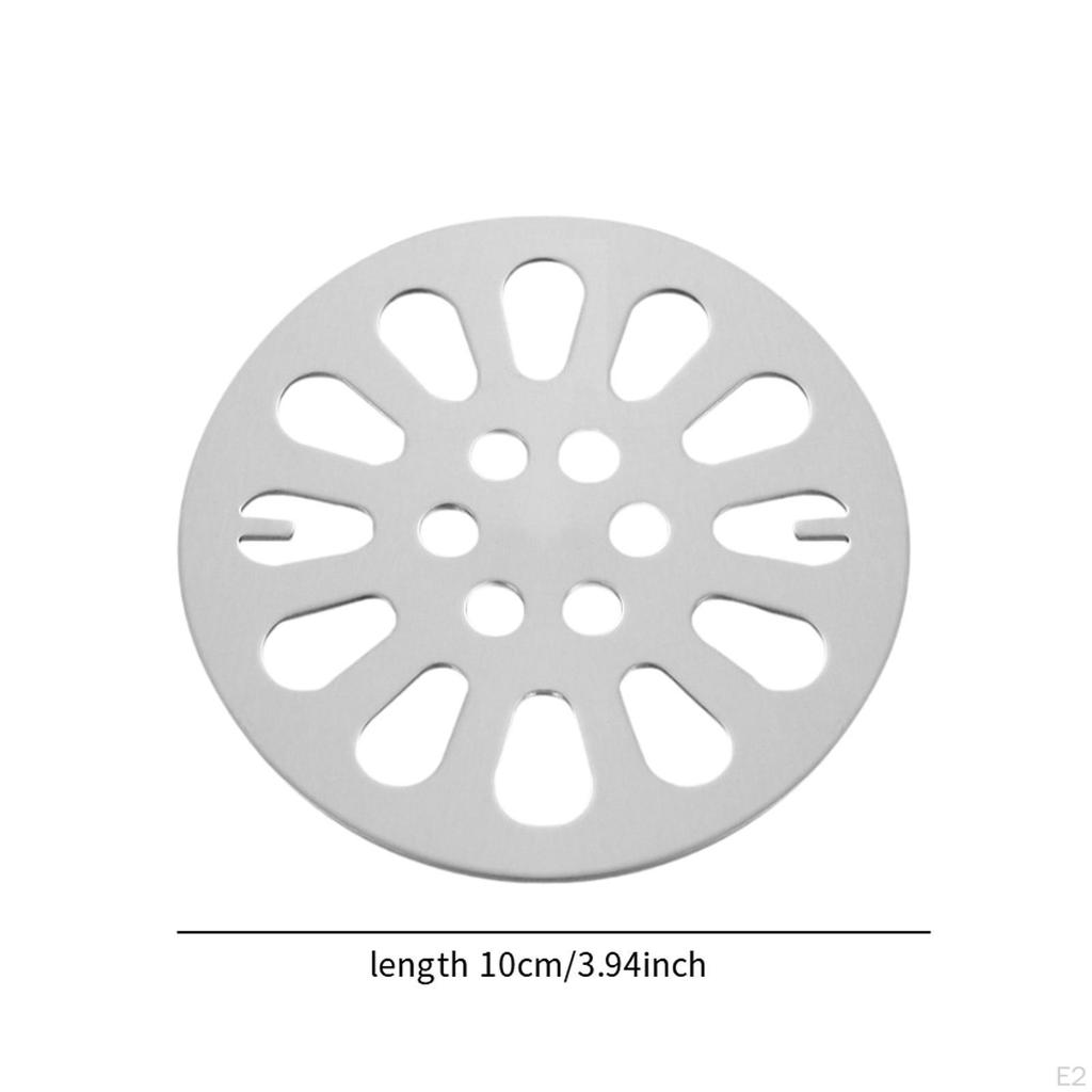 5 Pieces Floor Drain Cover Shower Drainer Hair Catcher Replacement Round