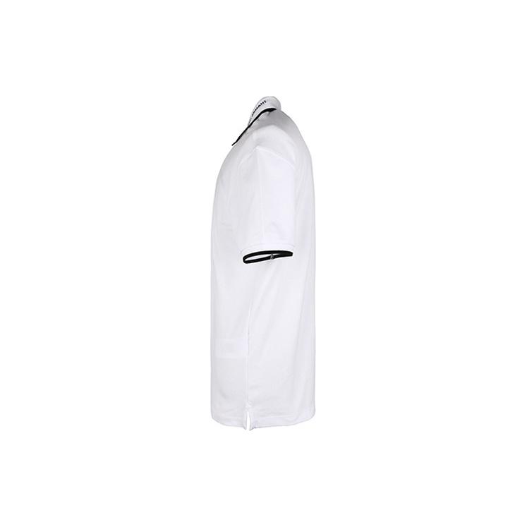 Emporio Armani Ss21 Casual Collar Short Sleeve Polo Shirt Men tops White 3K1FA4-1JPTZ-0169