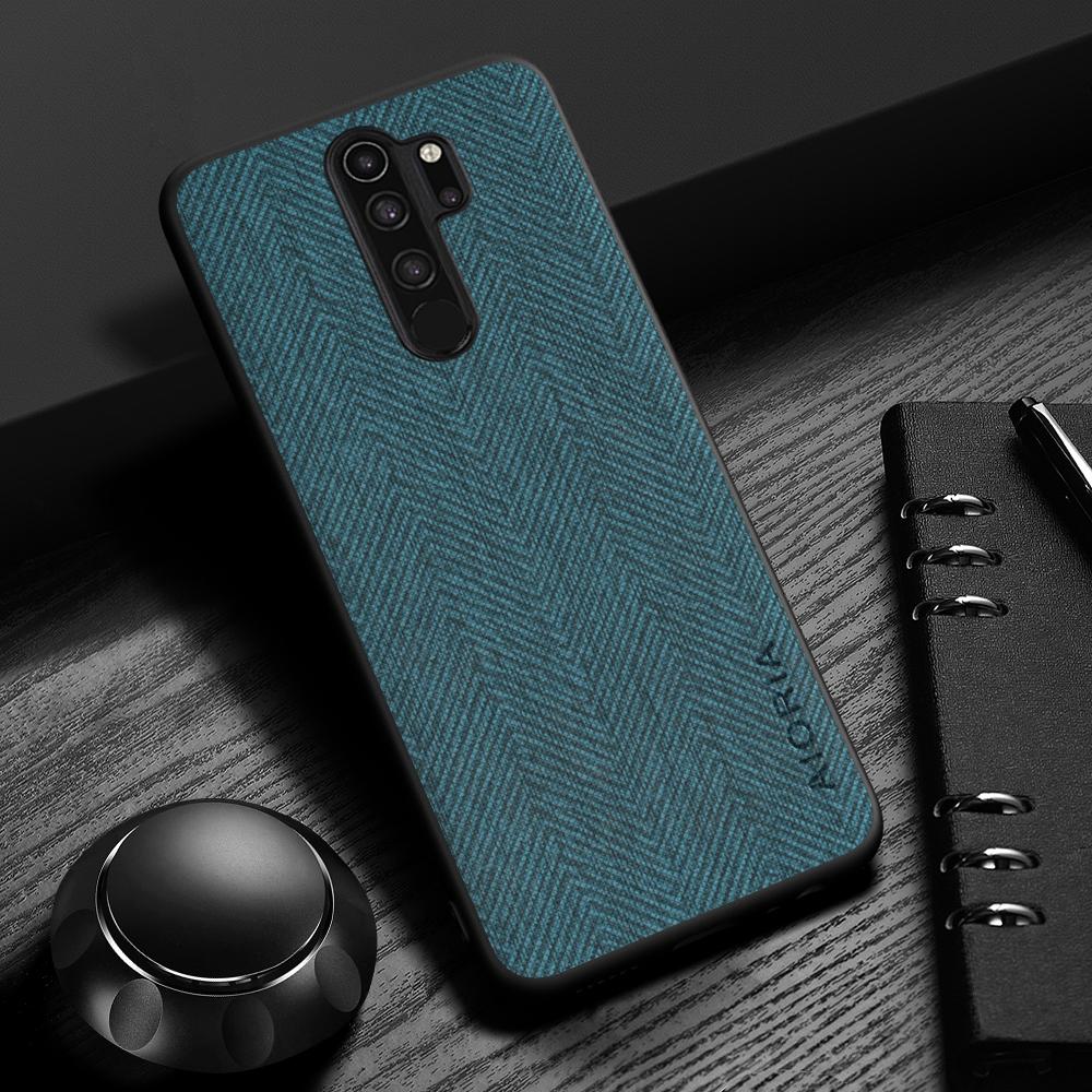 Case for Xiaomi Redmi Note 8 Pro Design Simple, Lightweight, Durable Leather wood grain cover for Redmi Note 8T
