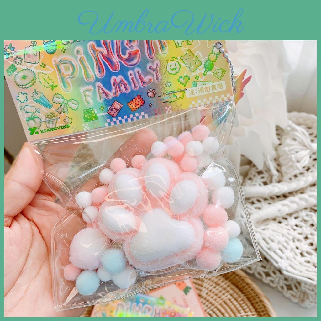 Adorable Plush Cat Paw Squishy Toy For Stress Relief And Fun Playtime Activities