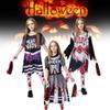 Zombie Halloween Cosplay Costume Cheerleading Team Party Dress Performance Stage