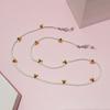 Pearl Bead Anti-lost Face Mask Necklace Mask Cord Holder Acrylic Beaded Chain Crystal Glasses Chain