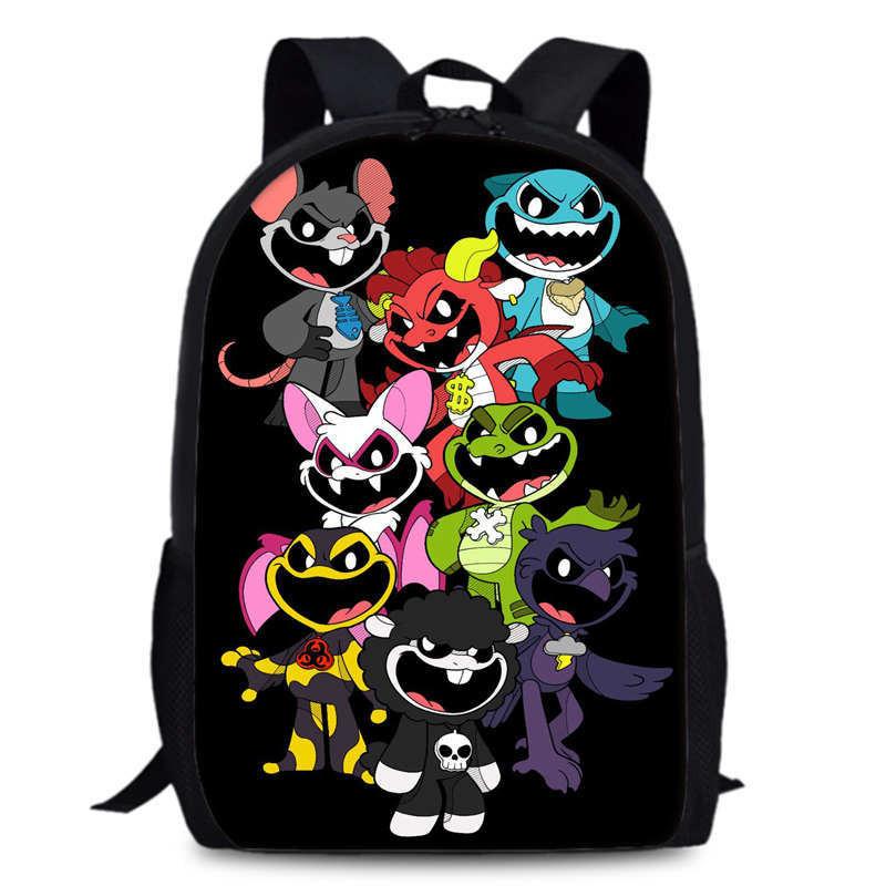 Chapter Poppy Playtime 4 Durable Bookbag 15in Laptop Anime Backpack Oxford