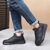Men's Winter Thickened Cotton Shoes for Warmth and Slip Resistance, Durable and Casual Travel Shoes