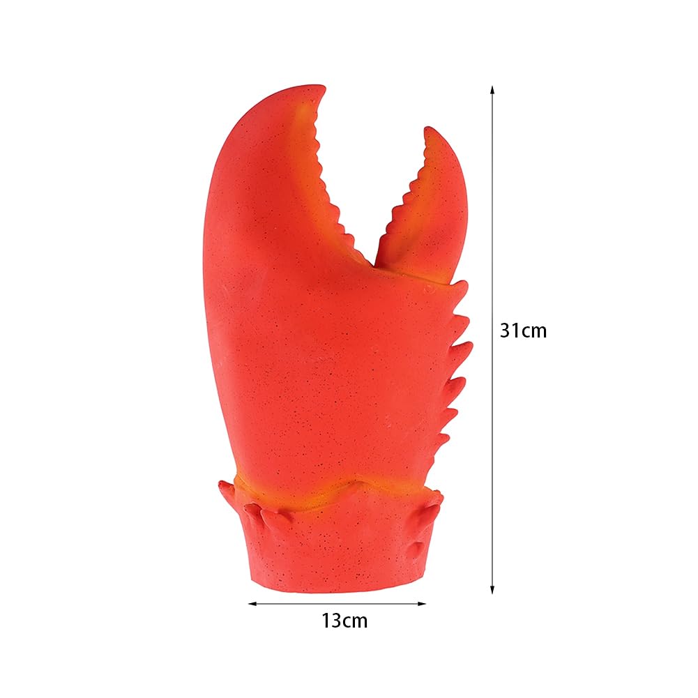 ITODA Crab Gloves, Lobster Claw Gloves, Crab Pliers Gloves, Latex Crab Claw Gloves, Monster Cosplay, Funny Gloves, Events, Parties, Stage, Crab