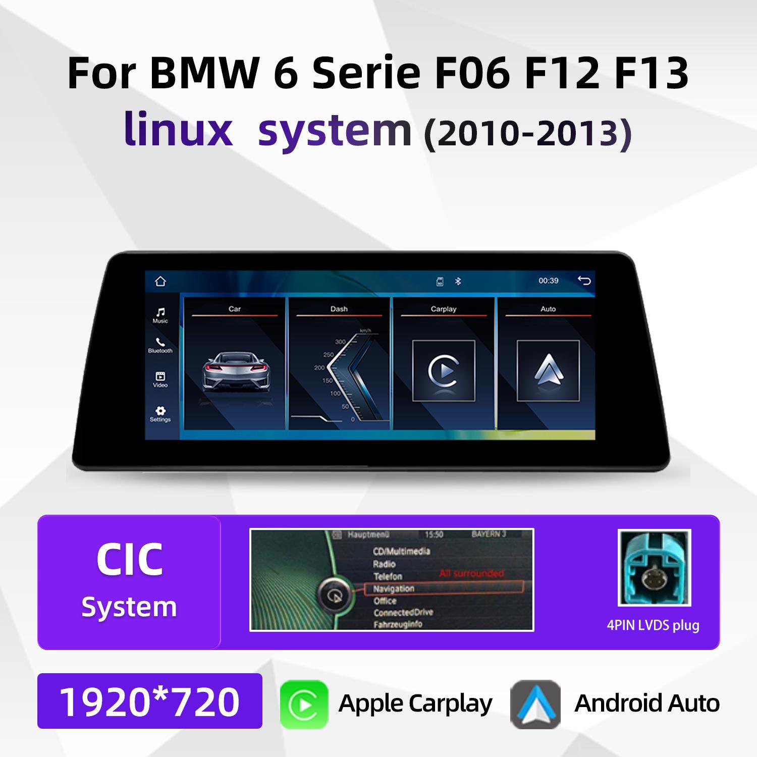 

10.25 GPS Navigation for BMW 6 Series F06/F12/F13 Central Control Display 10.25