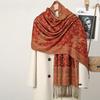 Warm Tassel Blanket Shawl Pashmina Cashmere Shawl Fashion Bohemia Poncho Hijab  Autumn
