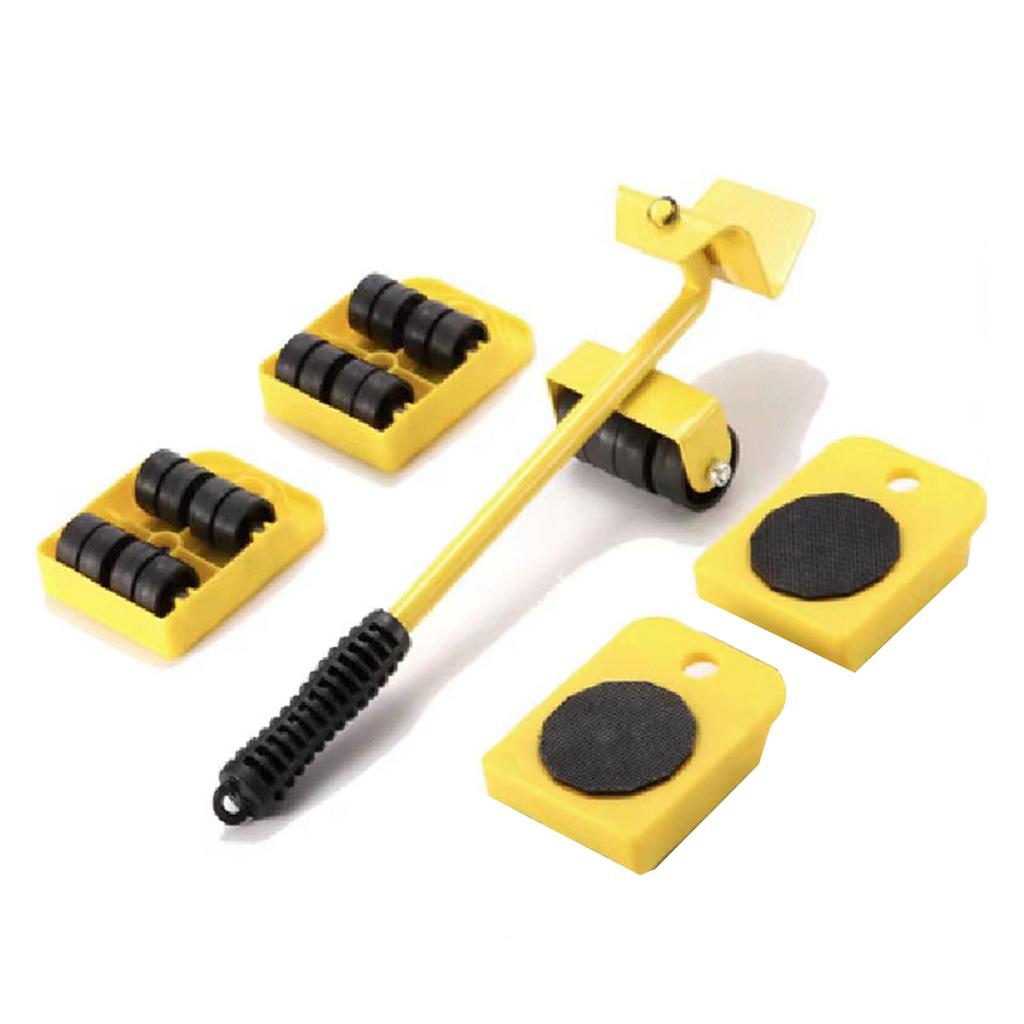 Furniture Lifter Tool Set Easy Moving Portable Sturdy Sliders for Hardwood Floor and Carpets for Home Office Appliance