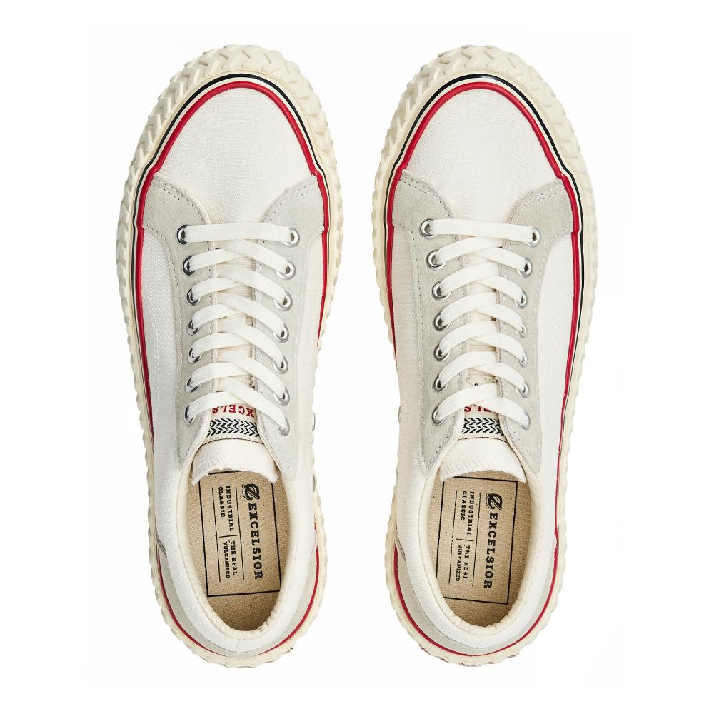 Excelsior 2025Fw Bolt Retro White Sneakers Unisex Size