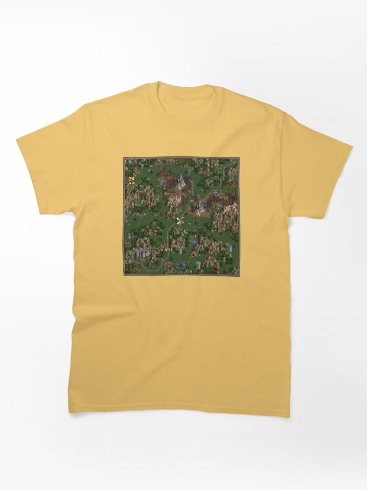 Command & Conquer Heroes Of Might And Magic III Map Classic T-Shirt