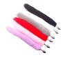 White Fox Fur Tail Metal Anal Plug - Adult Toy for Couples