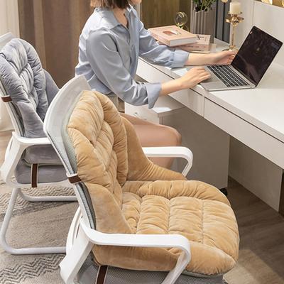 Sitzkissen mit abnehmbarem waschbarem Bezug Dicke Füllung mit hoher Rückstellkraft Integriertes Design Ergonomisches Stuhlkissen