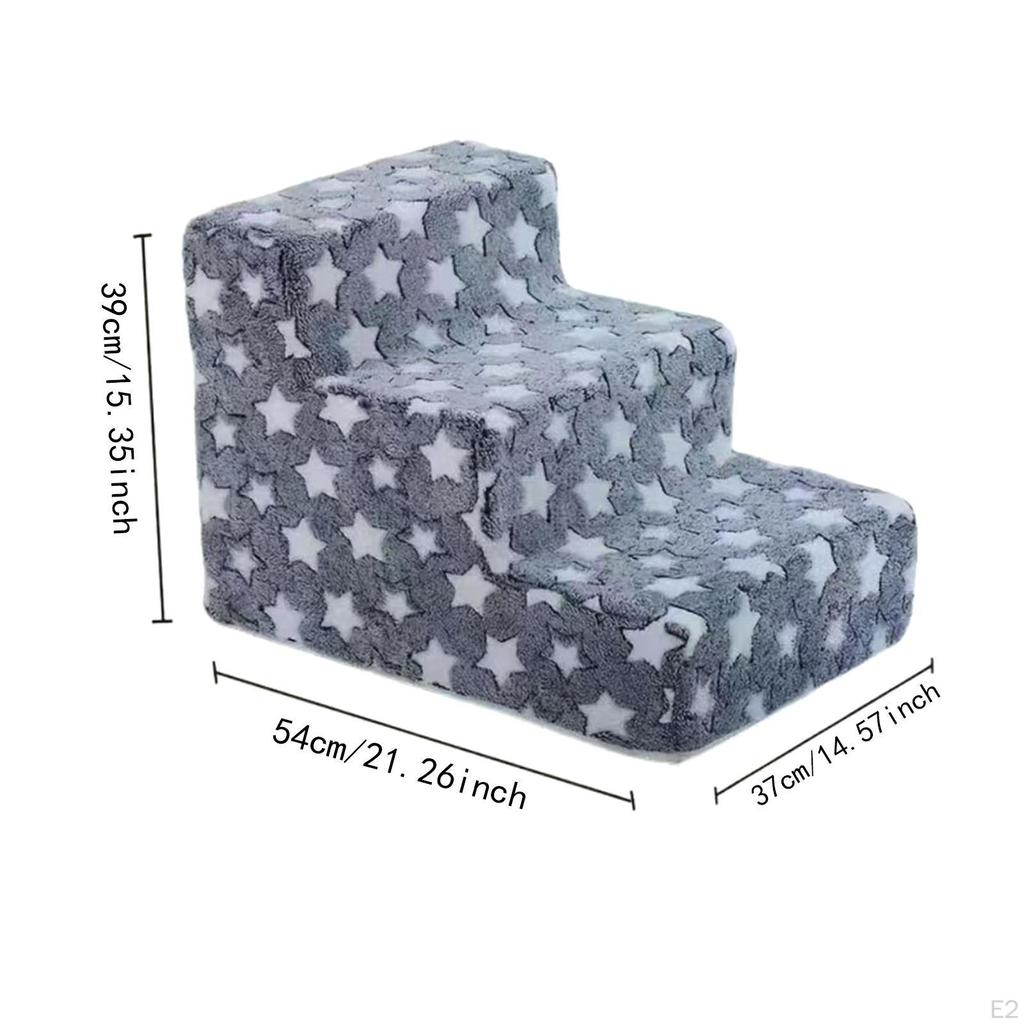 Schody pro domácí mazlíčky se snímatelným potahem, ideální pro psy a kočky