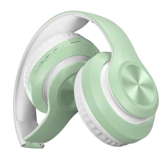 P68 Bluetooth-compatible 5.0 Foldable Rechargeable Wireless Headset HiFi Sound Headphones