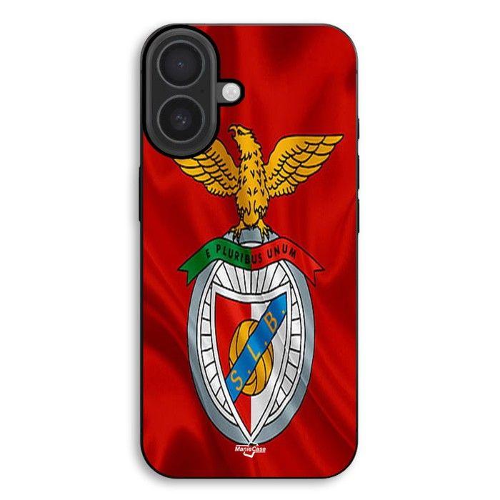 Coque de téléphone - MANIACASE - iPhone 17 - Silicone TPU - Souple - SLB BENFICA Rouge