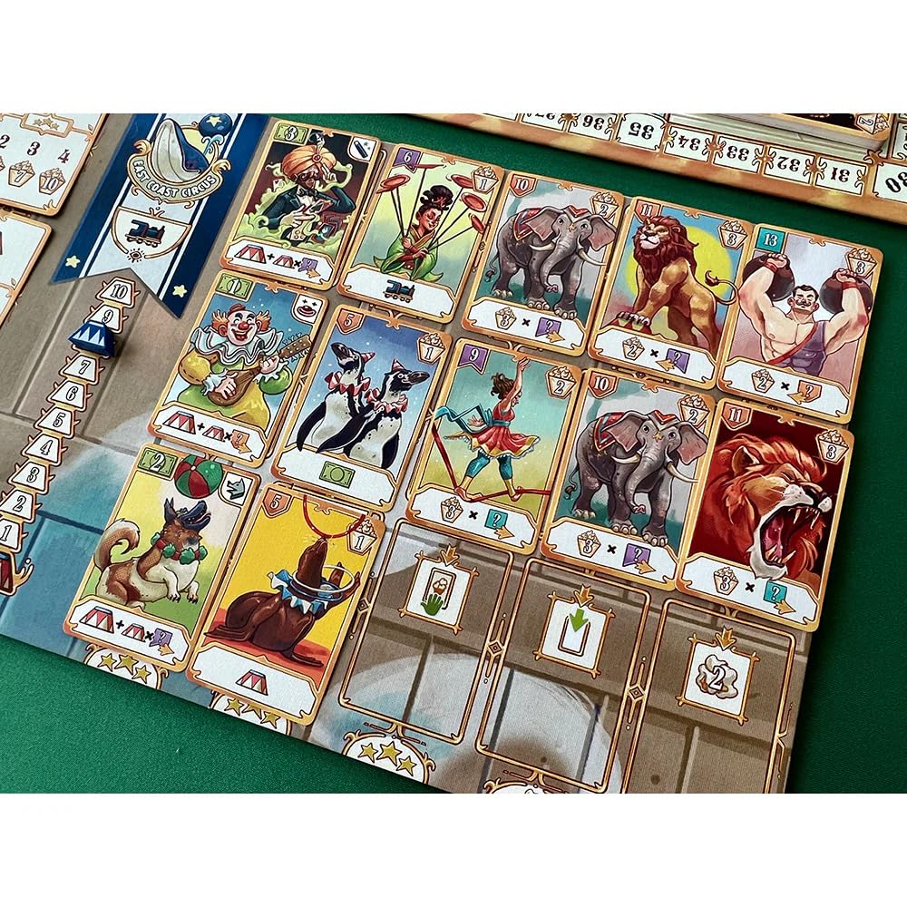 CmonJapan 3 Ring Circus Board Game for Players 1-4