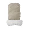 AIRBUGGY DOWN HAND MUFF (BASIC LINE) Hand Muff, Basic Line, Earth Sand, ABMF1048, Gloves, Cold Protection, Mittens, Stroller Compatible, Inner Fleece