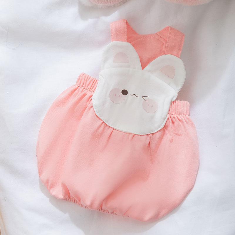 Cute Cat Vest Spring and Summer Animal Shape Two-legged Sling Into Cat Kitten Thin Breathable Pet Cat Clothes