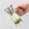 Fuxiangxiang 400ml Double-Layer Glass Tea Mug
