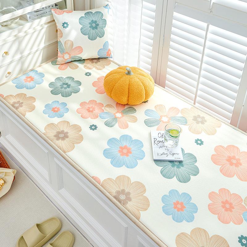 

Подушка из ледяного шелка, балконные подушки, летняя легкая роскошная подушка для выступа, подушка для ленивого дивана, эркера 60*150