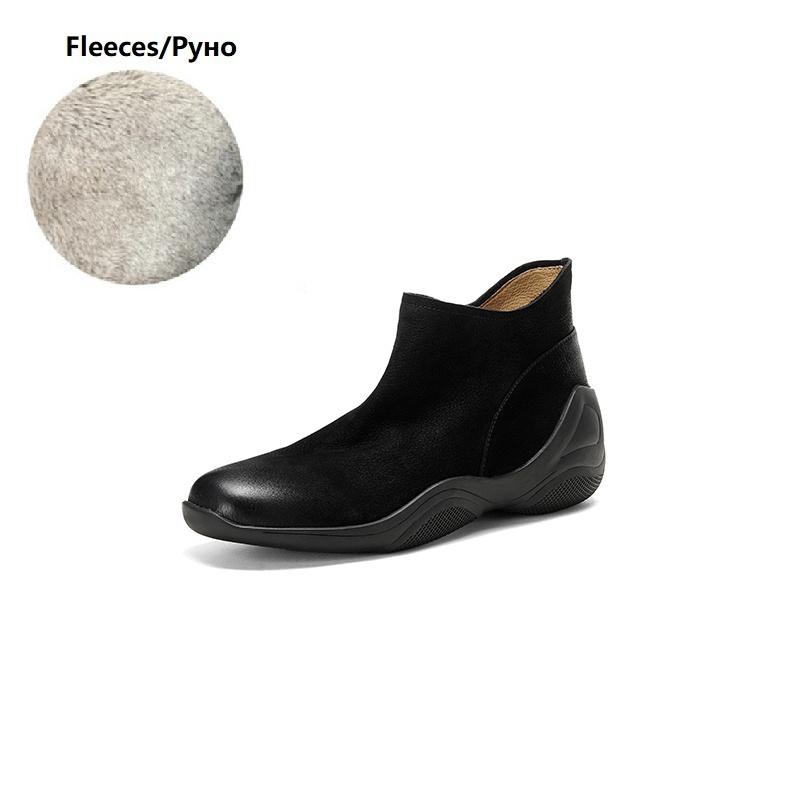 

Мода НОВЫЕ Осенние Женские Ботинки Обувь из Натуральной Кожи для Женщин Квадратный Носок Необычный Каблук Обувь Ботильоны на Молнии Повседневная Обувь Ботинки Челси 40