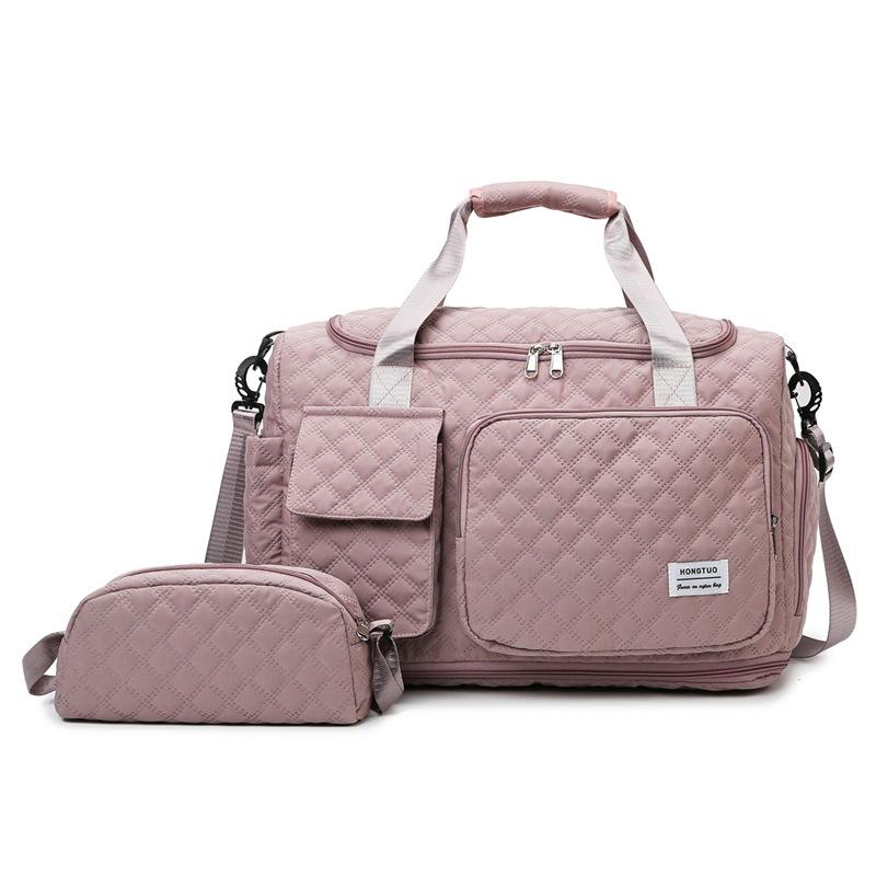 New travel bag dry and wet separation fitness bag large capacity yoga bag sports tote bag shoulder messenger bag