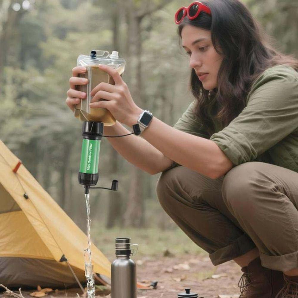Straw Mini Water Filter Straw Mini Drinking Water Filtering Straw  Outdoor