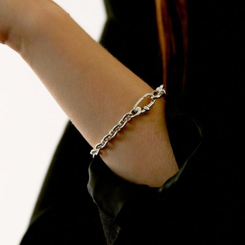 

fINE HABIT fINE2LINK Bracelet(S) Natural Silver
