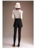 Plus Size Women's High Waist A-Line Woolen Shorts - Autumn & Winter, Loose Wide Leg, Bootcut, Slimming Fit