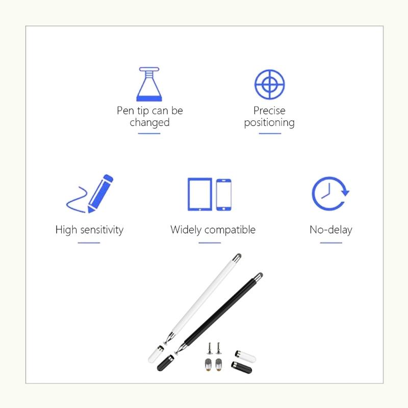 Stylus Pens for Touch Screens High Sensitivity Ergonomic Grip Touch Screen Pen Capacitive Stylus for Cellphone Tablet