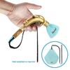 Saxophone Cleaning Kit: Includes case for altotenor saxophone, clarinet, and flute, saxophone cleaning cloths (4 pieces), and mouthpiece brush (light