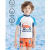 PEAK Kids' Breathable Quick-Dry Split Swimsuit Set