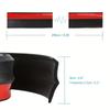 2.5m Universal Front Bumper Spoiler Lips Car Bumper Lip Protection Stickers Car Front Bumper Lip Rubber Car Bumper Rubber Strip