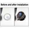 YYCE3 1pc Car Engine Start Stop Switch Button Cover Sticker For Alfa Romeo Giulietta GT 159 147 156 Mito Stelvio Volante Accessories