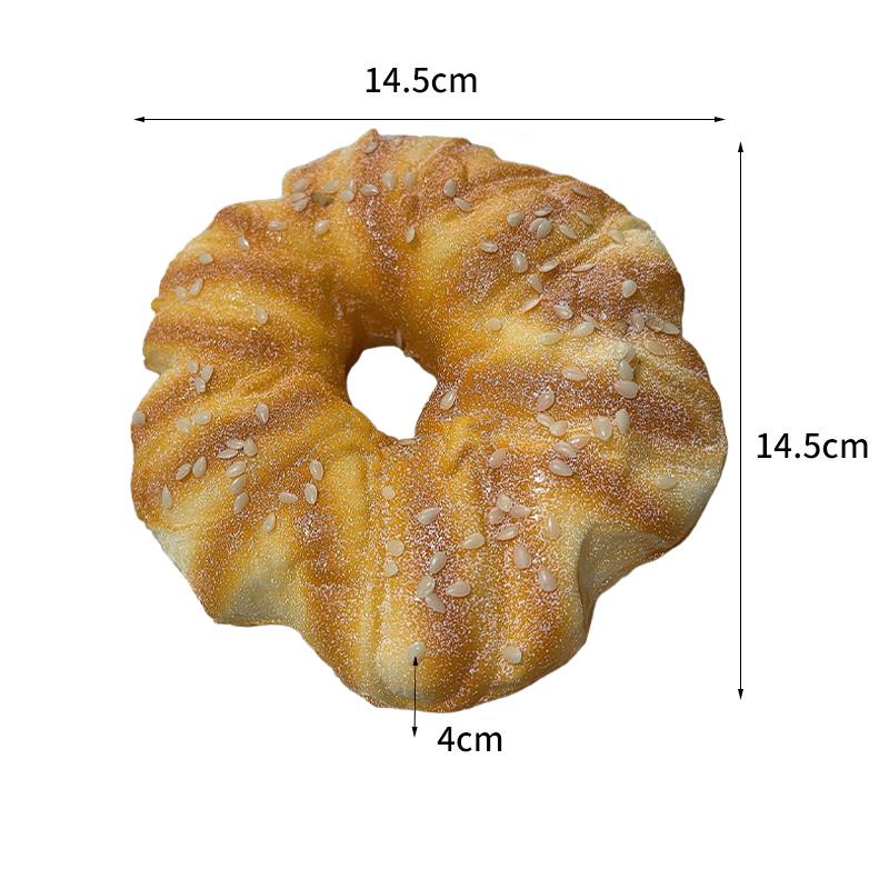 Umělý chléb Dort Toast Měkký PU Model bagety Potravina Falešný chléb Simulační ozdoby Pekárna Dekor Fotografie Rekvizity
