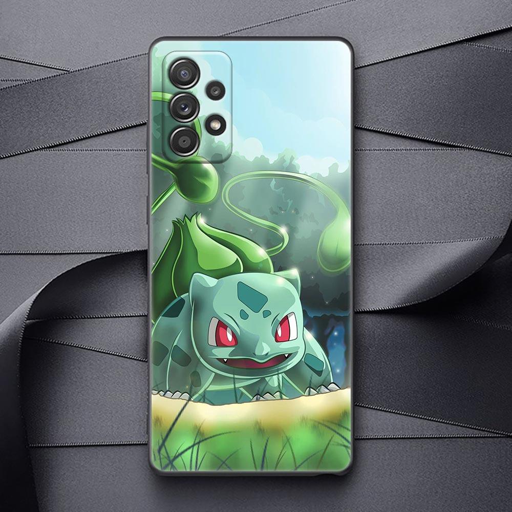 

Чехол для телефона Pokemon для Samsung Galaxy A32 A33 A31 A23 A22 A21S A13 A12 A11 A03 A01 силиконовые чехлы чехол Squirtle Bulbasaur аниме Samsung A03s