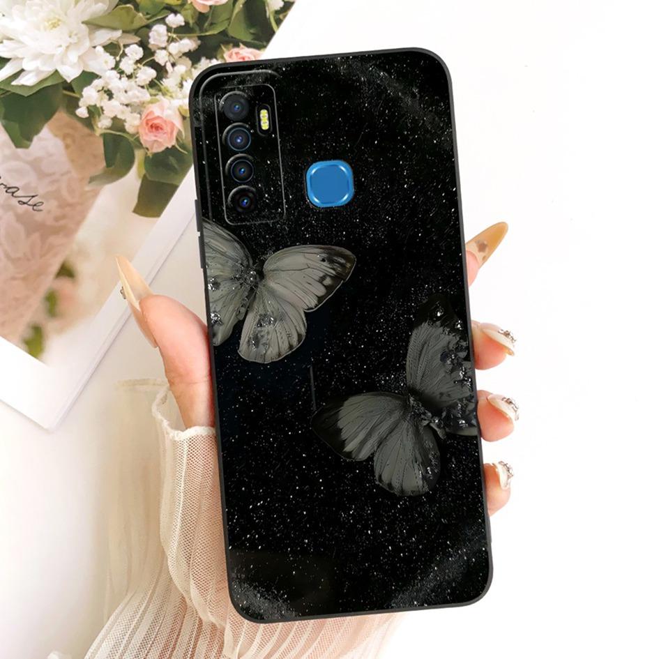 For Infinix Note 7 Lite Case X656 Popular Floral TPU Cover Soft Silicone Phone Cases For Infinix Hot 9 Pro Funda Hot9 Play Shell