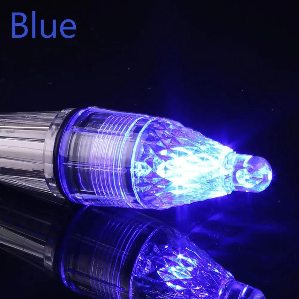 Underwater LED Lure Light 12/17cm Waterproof Fishing Light Colorful Flash LED Bait Lamp Fishing Tools , Without Battery