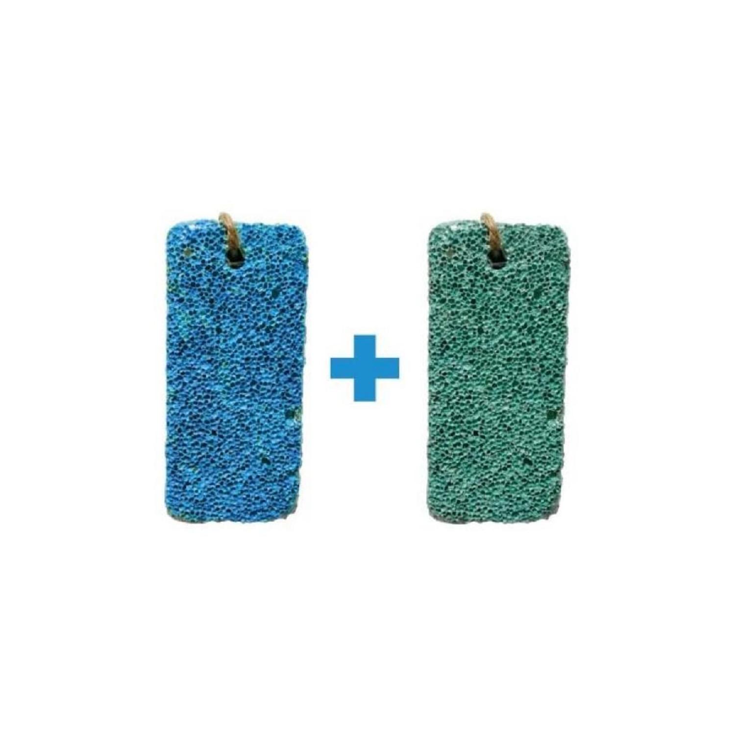 

2 Pieces Natural Heel Stone Pumice Rasp With Rope Mixed Color