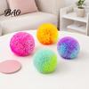 Jouet Main Apaisant Soulagement du Stress Boule Poilue Jouet, TPR Poilu à Presser Fidget Adultes Relaxation Soulagement de l'Anxiété Bureau pour Aide à la Concentration, Tactile Doux