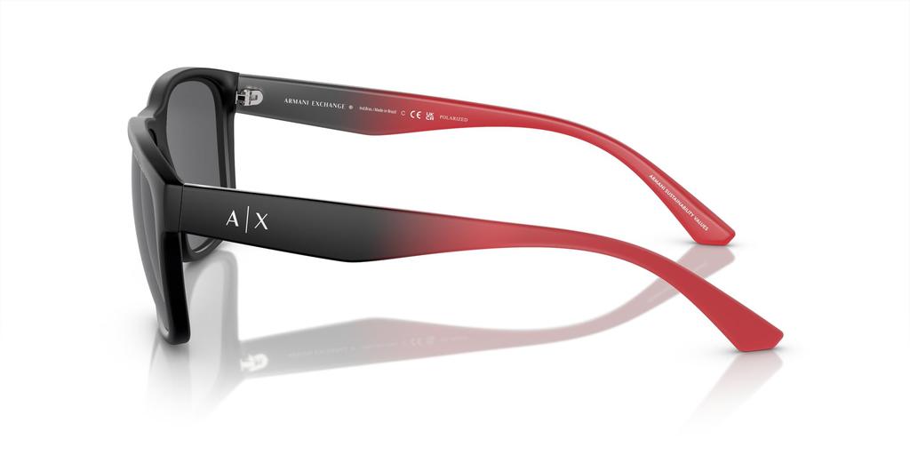 Sunglasses AX4135SF MATTE BLACK 59 [Armani Exchange]
