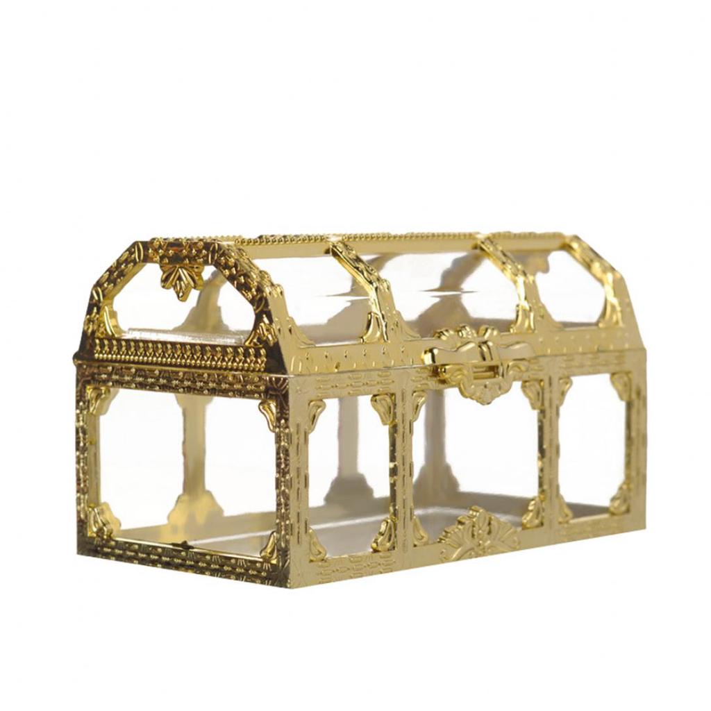 Vánoční nabídky Plastová krabička na poklady Organizér na dárky s bonbony Nádoba na cetky