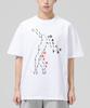 Geulaenpini Dance Emotion Oversized Short Sleeve T-Shirt - White